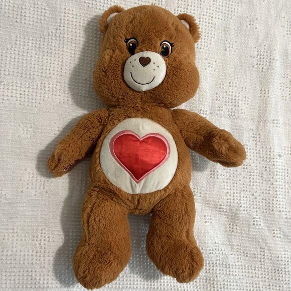 Build A Bear Workshop Care Bear Tender Heart Plush 18" Brown BAB - Picture 1 of 9